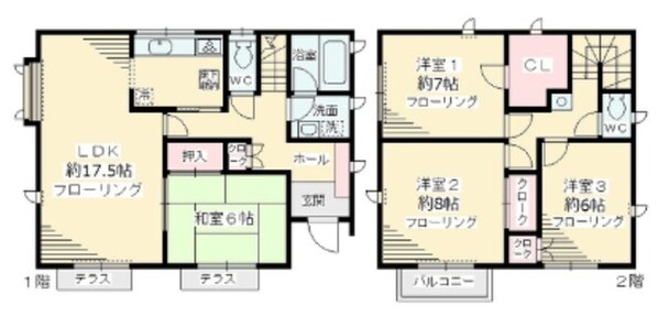 パークヴィレッジ王禅寺Ⅲの物件間取画像